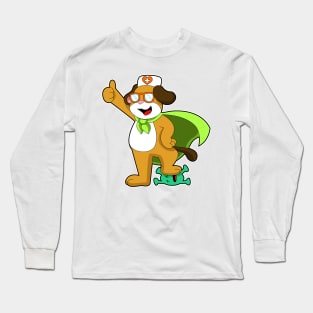 Dog Nurse Virus Long Sleeve T-Shirt